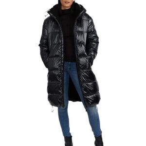 ALSEPHINA WOMEN'S REVERSIBLE LONG PUFFER JACKET. New with tags. Size small